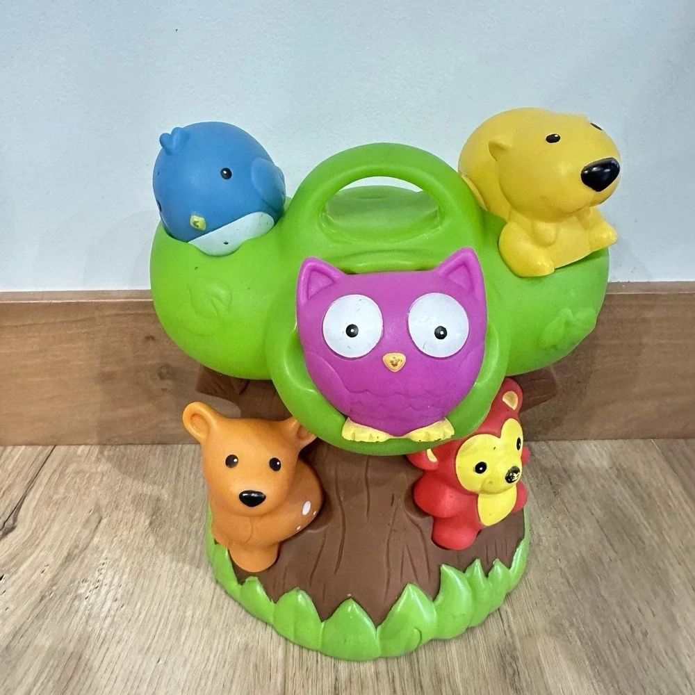 VTG Infantino Animal Tree Forest Friends Toy Fine Motor‎ Toddler Preschool Learn